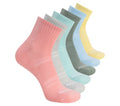 6 Pack Core Quarter Large Socks